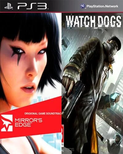 Ps3 Digital Combo 2X1 Watch Dogs + Mirrors Edge