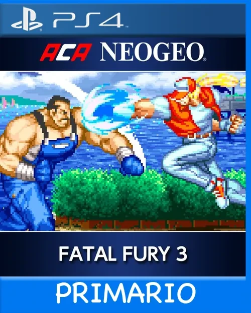 Ps4 Digital ACA NEOGEO FATAL FURY 3 Primario