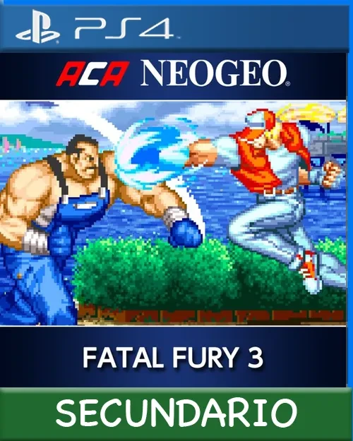 Ps4 Digital ACA NEOGEO FATAL FURY 3 Secundario
