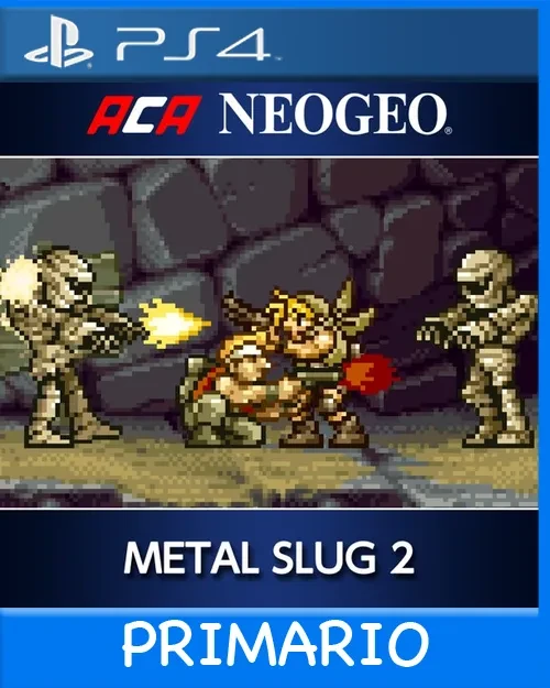 Ps4 Digital ACA NEOGEO METAL SLUG 2 Primario