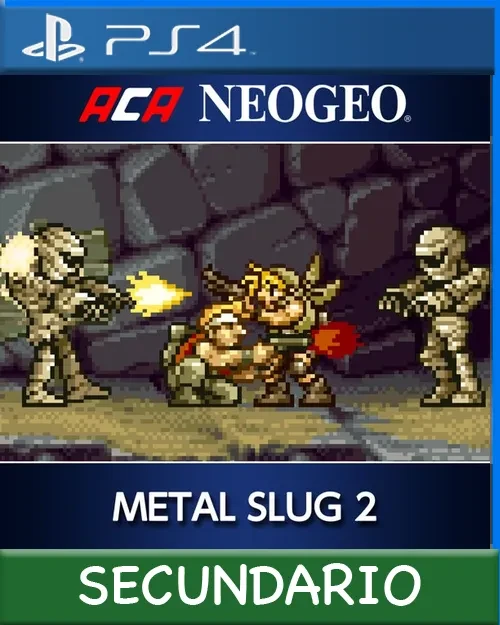 Ps4 Digital ACA NEOGEO METAL SLUG 2 Secundario
