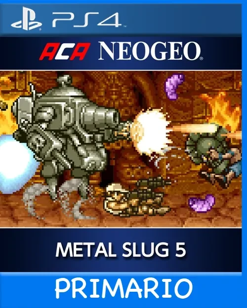 Ps4 Digital ACA NEOGEO METAL SLUG 5 Primario