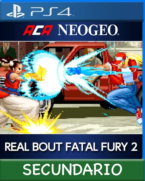 Ps4 Digital ACA NEOGEO REAL BOUT FATAL FURY 2 Secundario