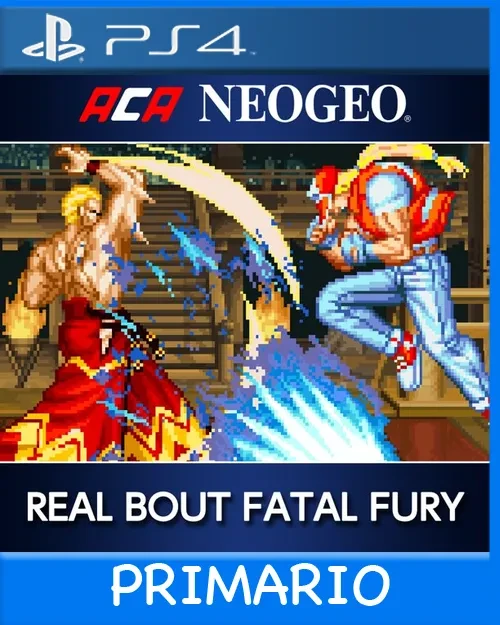 Ps4 Digital ACA NEOGEO REAL BOUT FATAL FURY Primario
