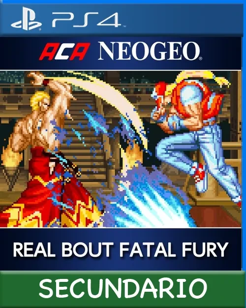 Ps4 Digital ACA NEOGEO REAL BOUT FATAL FURY Secundario