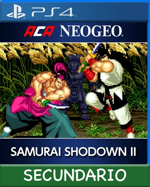 Ps4 Digital ACA NEOGEO SAMURAI SHODOWN II Secundario
