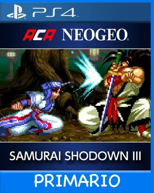 Ps4 Digital ACA NEOGEO SAMURAI SHODOWN III Primario