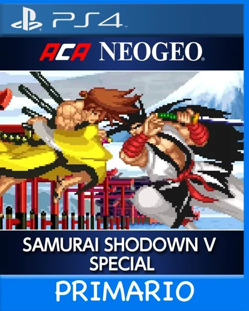 Ps4 Digital ACA NEOGEO SAMURAI SHODOWN V SPECIAL Primario