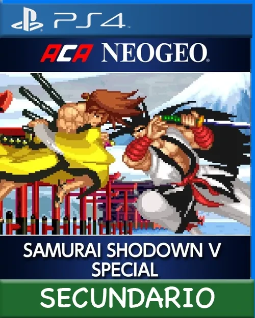 Ps4 Digital ACA NEOGEO SAMURAI SHODOWN V SPECIAL Secundario