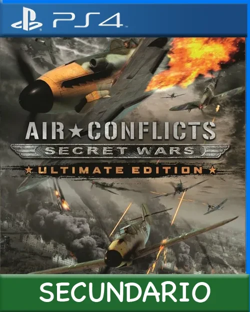 Ps4 Digital Air Conflicts: Secret Wars Ultimate Edition Secundario