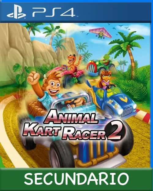 Ps4 Digital Animal Kart Racer 2 Secundario