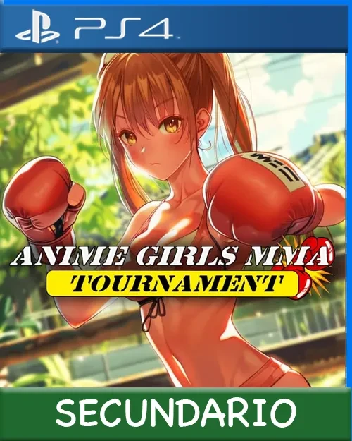 Ps4 Digital Anime Girls - MMA Tournament Secundario