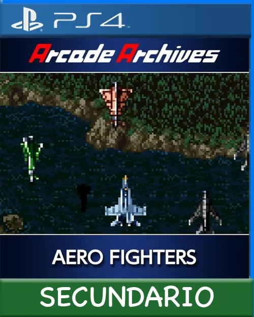 Ps4 Digital Arcade Archives AERO FIGHTERS Secundario