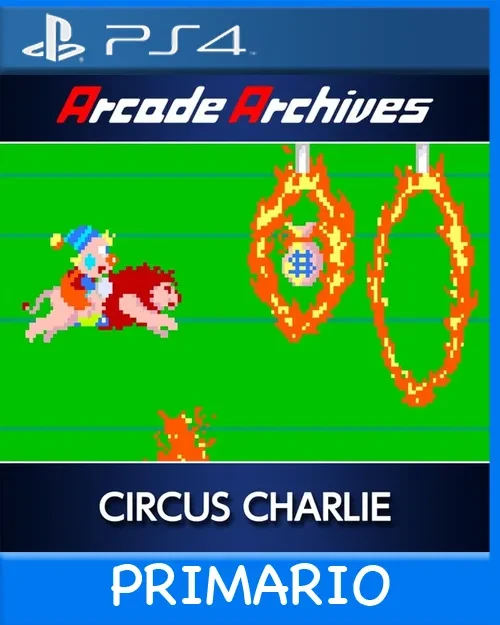 Ps4 Digital Arcade Archives CIRCUS CHARLIE Primario