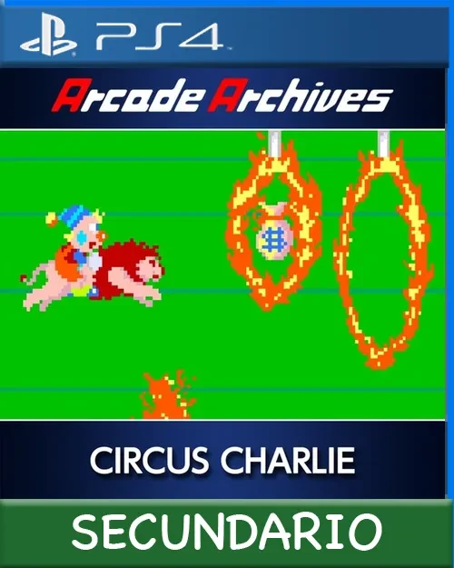 Ps4 Digital Arcade Archives CIRCUS CHARLIE Secundario