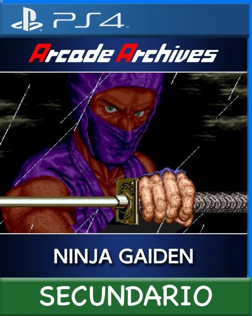 Ps4 Digital Arcade Archives NINJA GAIDEN Secundario