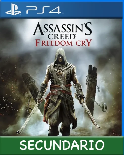 Ps4 Digital Assassin's Creed Freedom Cry Secundario
