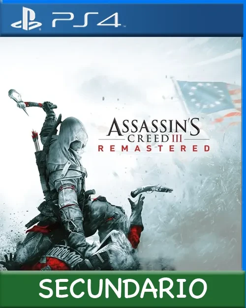 Ps4 Digital Assassin's Creed III: Remastered Secundario