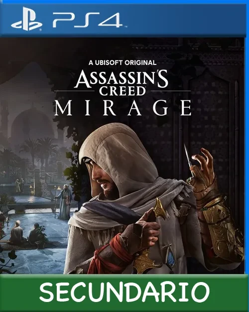 Ps4 Digital Assassin's Creed Mirage Secundario