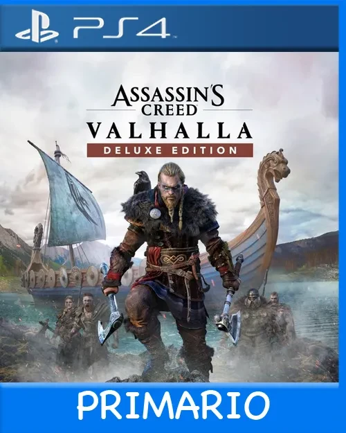 Ps4 Digital Assassin's Creed Valhalla Deluxe Primario