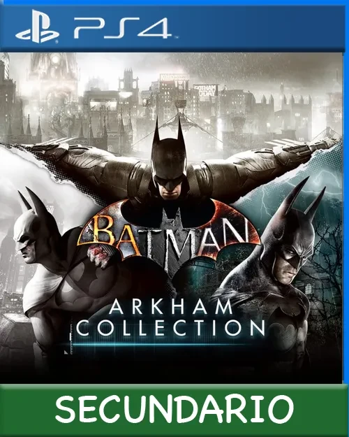 Ps4 Digital Batman: Arkham Collection Secundario