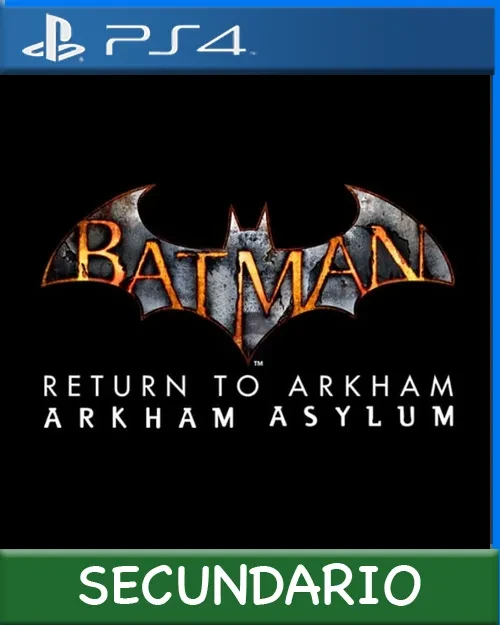 Ps4 Digital Batman: Return to Arkham - Arkham Asylum Secundario