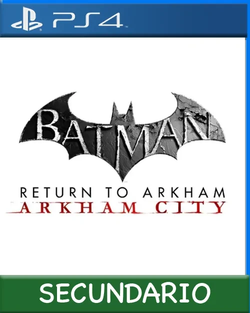 Ps4 Digital Batman: Return to Arkham - Arkham city Secundario