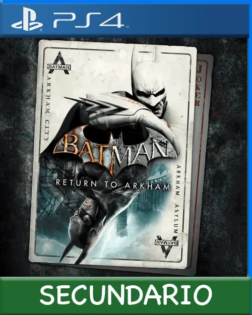 Ps4 Digital Batman: Return to Arkham Secundario
