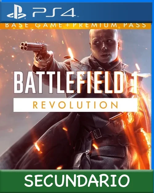 Ps4 Digital Battlefield 1 Revolution Secundario