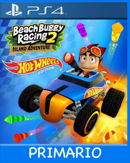 Ps4 Digital Beach Buggy Racing 2: Hot Wheels Edition Primario