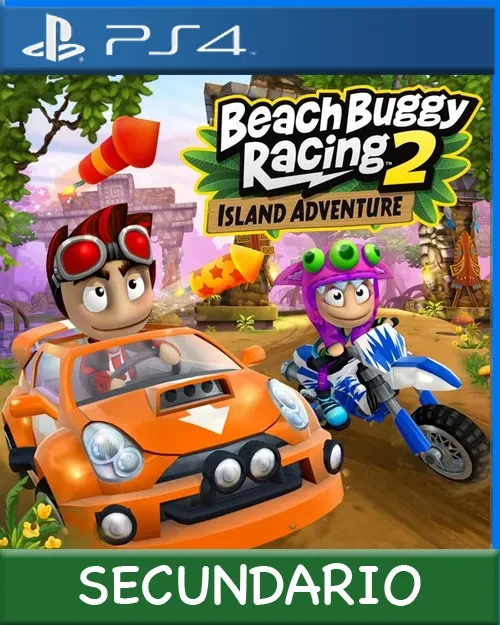 Ps4 Digital Beach Buggy Racing 2: Island Adventure Secundario