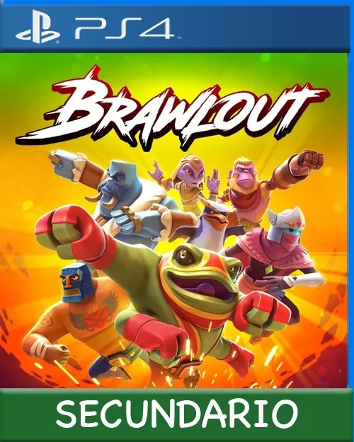 Ps4 Digital Brawlout Secundario