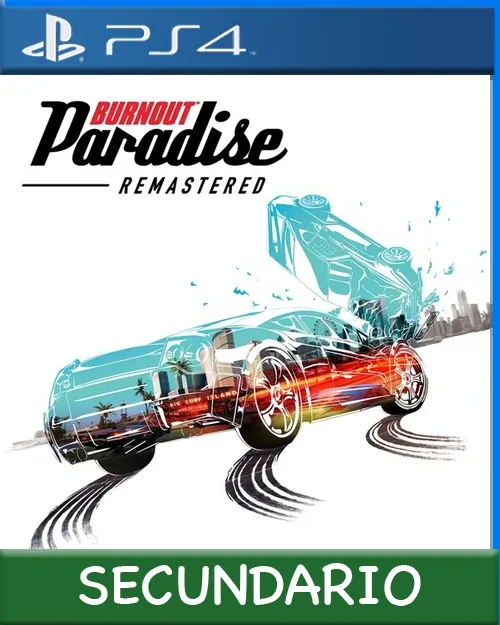 Ps4 Digital Burnout Paradise Remastered Secundario