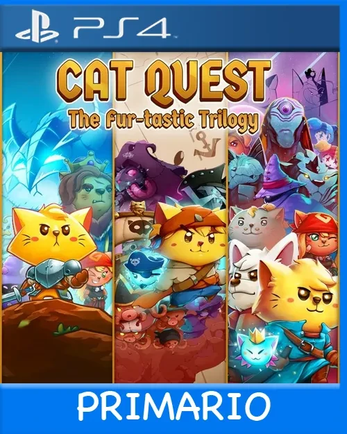 Ps4 Digital Cat Quest: The Fur-tastic Trilogy Primario