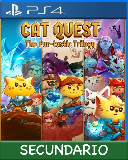 Ps4 Digital Cat Quest: The Fur-tastic Trilogy Secundario