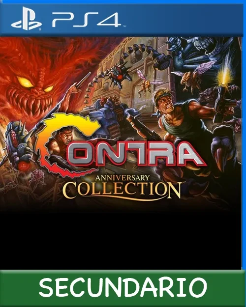 Ps4 Digital Contra Anniversary Collection Secundario