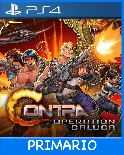 Ps4 Digital Contra: Operation Galuga Primario