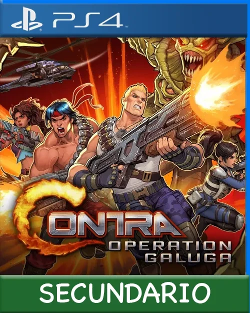 Ps4 Digital Contra: Operation Galuga Secundario