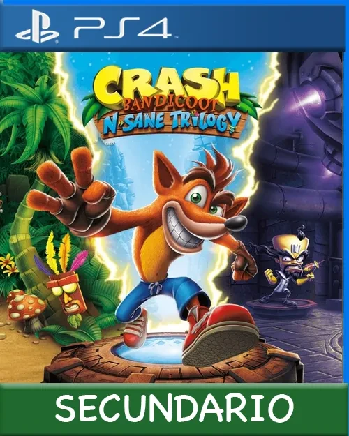 Ps4 Digital Crash Bandicoot N. Sane Trilogy Secundario