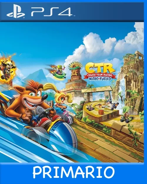 Ps4 Digital Crash Team Racing Nitro-Fueled Primario