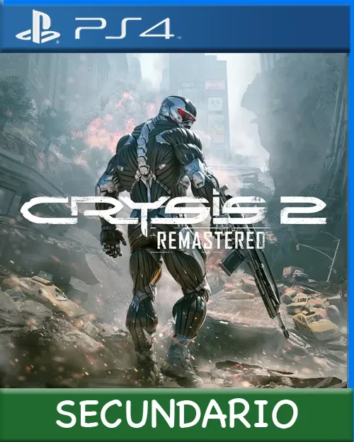 Ps4 Digital Crysis 2 Remastered Secundario