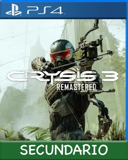 Ps4 Digital Crysis 3 Remastered Secundario