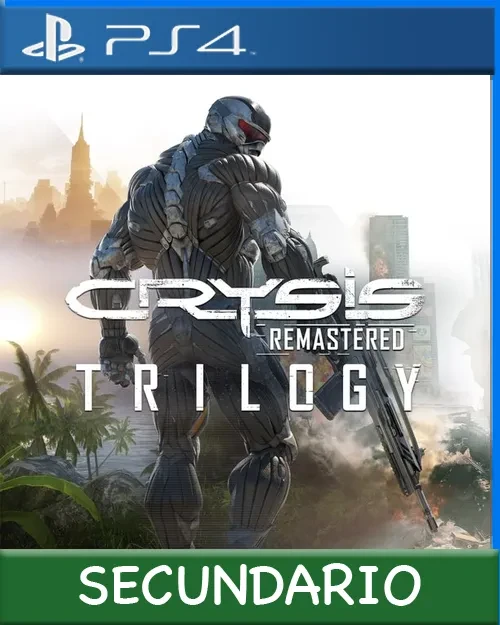 Ps4 Digital Crysis Remastered Trilogy Secundario