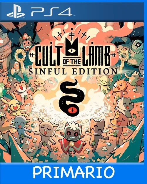 Ps4 Digital Cult of the Lamb: Sinful Edition Primario