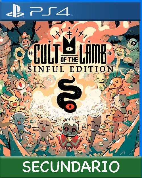 Ps4 Digital Cult of the Lamb: Sinful Edition Secundario