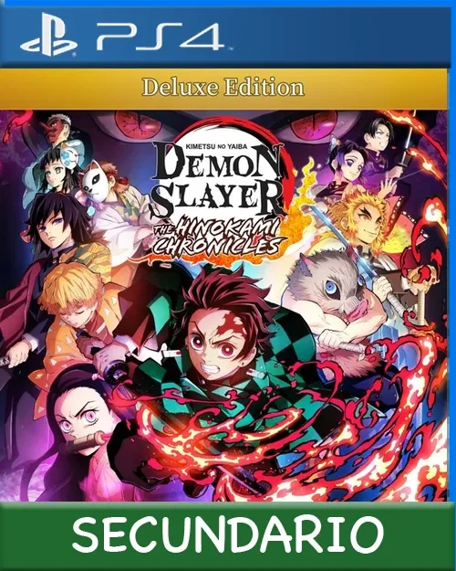 Ps4 Digital Demon Slayer -Kimetsu no Yaiba- The Hinokami Chronicles Deluxe Edition Secundario