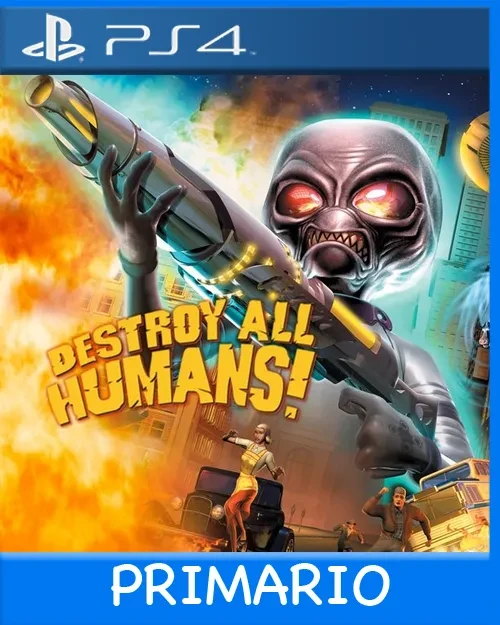 Ps4 Digital Destroy All Humans! (2005) Primario