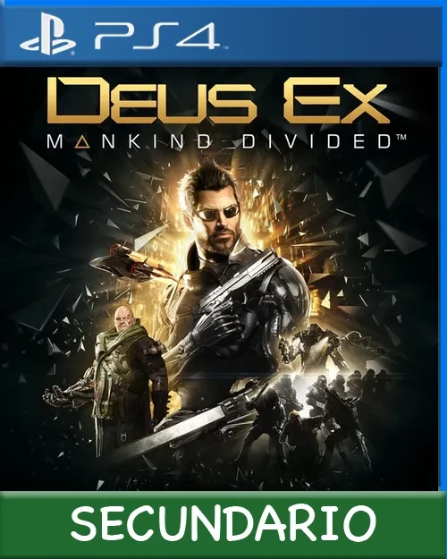 Ps4 Digital Deus Ex: Mankind Divided Secundario