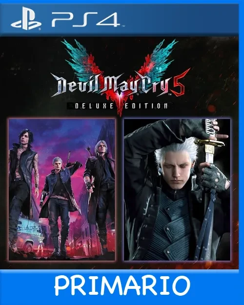 Ps4 Digital Devil May Cry 5 Deluxe + Vergil Primario