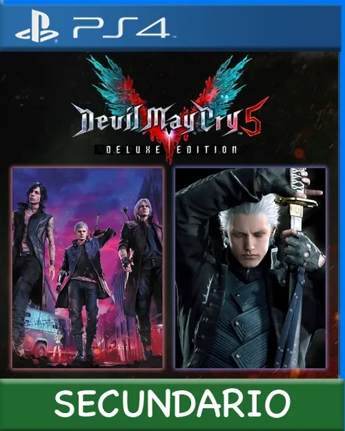Ps4 Digital Devil May Cry 5 Deluxe + Vergil Secundario